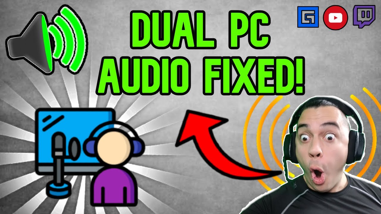 Bypassing Security for Dual PC Streaming Audio Solutions